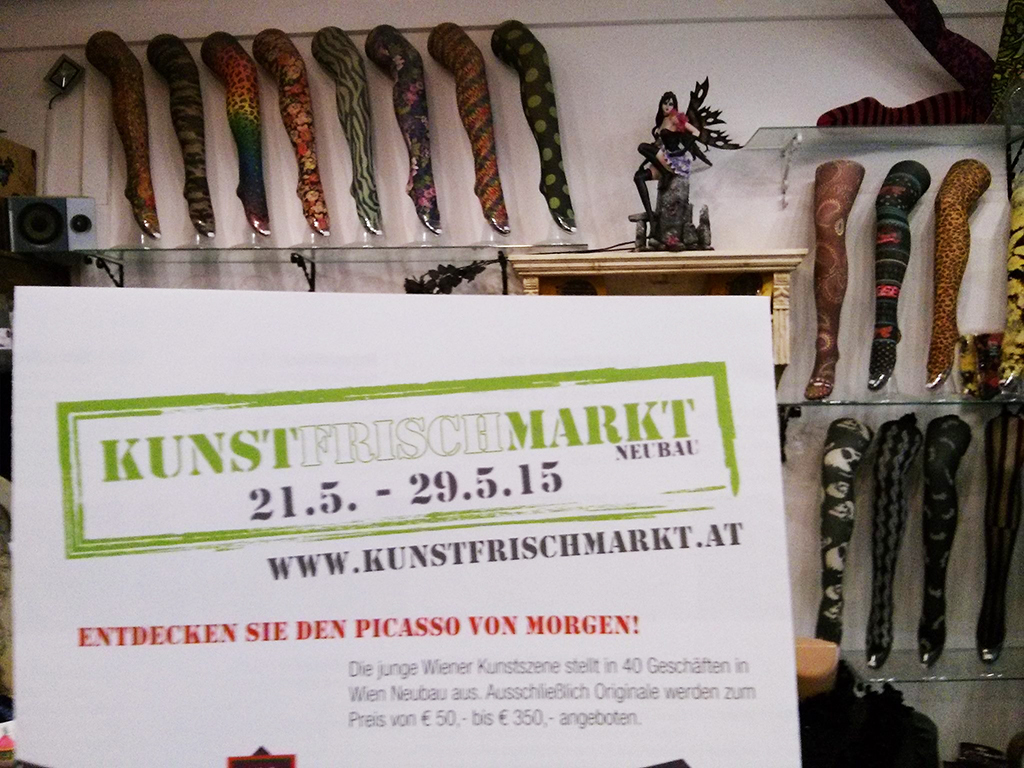 Kunstfrischmarkt in Legart, Mai 2015